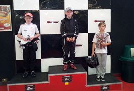 Racing Perfection Kart Academy Eastleigh Cadet Final Podium - Round 6